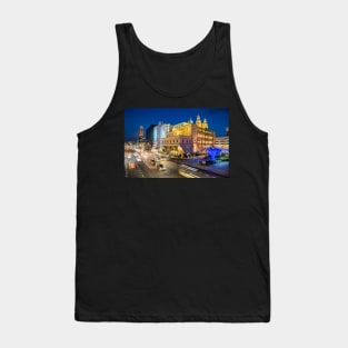 Unique landscape photography of Cityscape Shimonoseki Japan Tank Top